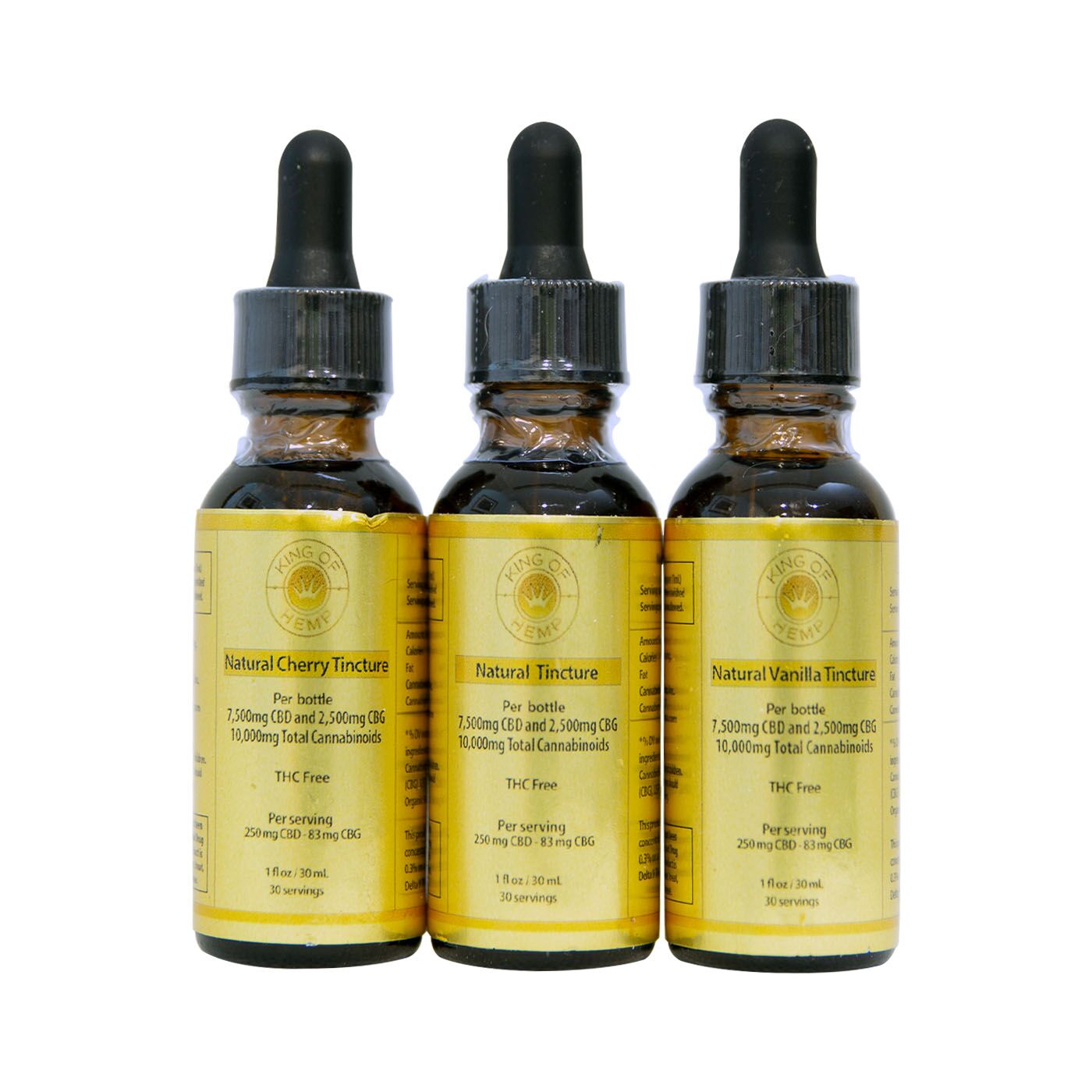 CBD & CBG Tinctures – Hemp Inc